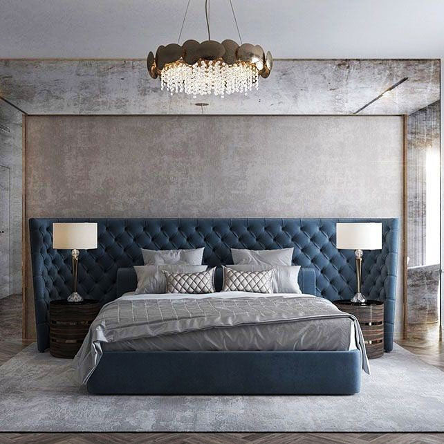 تخت خواب  پارچه ای لمسه دار