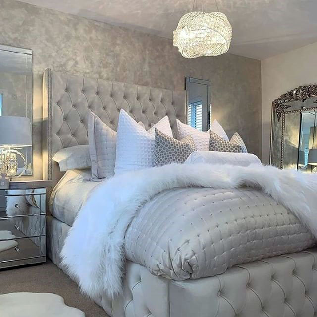 تخت خواب  پارچه ای لمسه دار