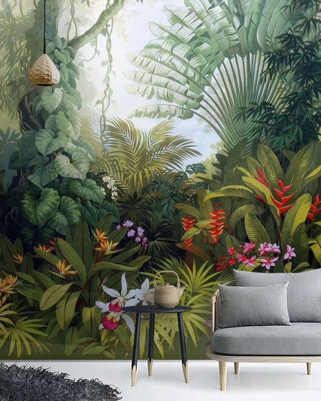 کاغذ دیواری پارچه ای