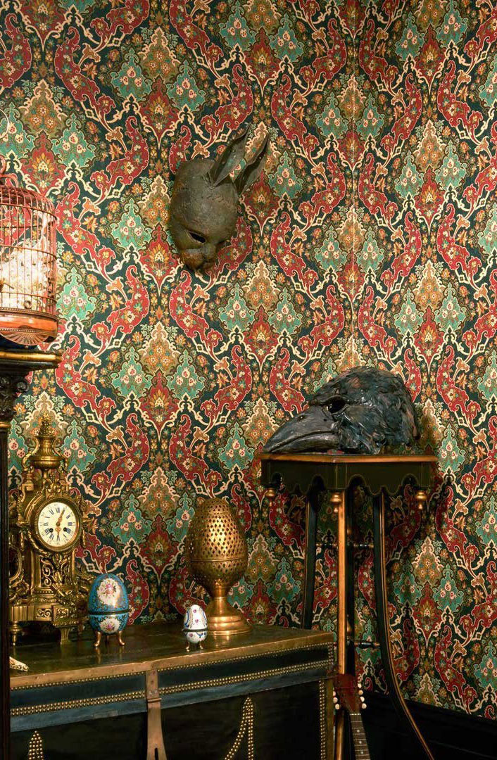 کاغذ دیواری پارچه ای