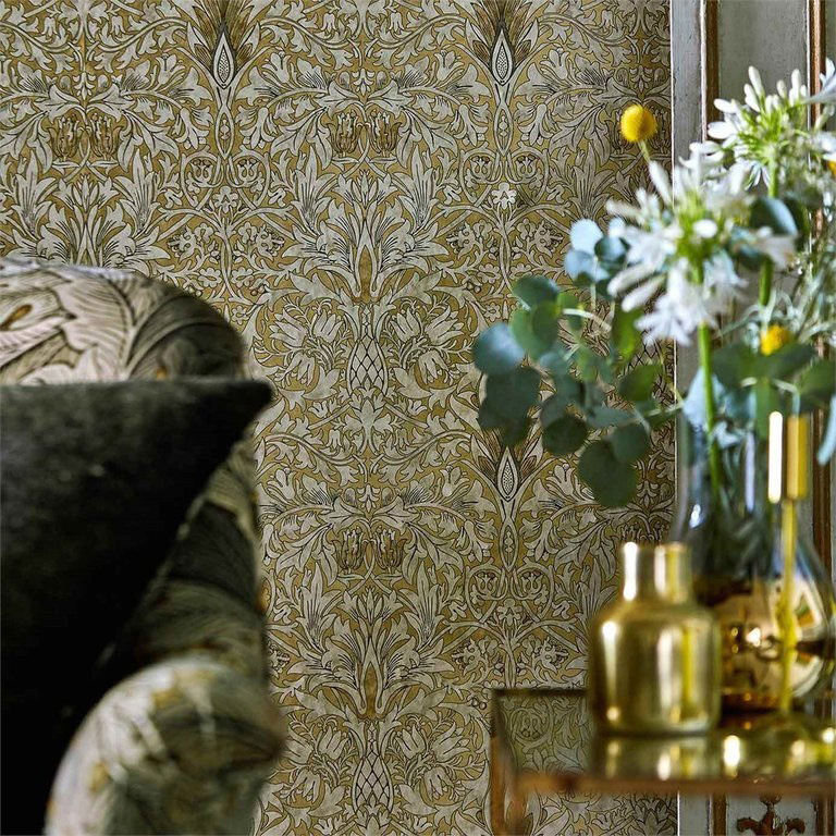 کاغذ دیواری پارچه ای